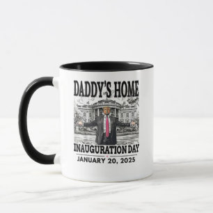 Papadys Zuhause-Einweihungstag 2025 Donald Trump Tasse