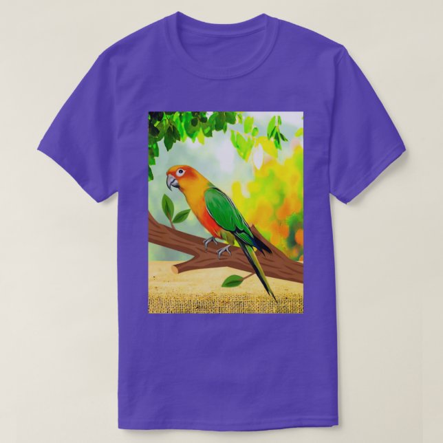 Papagei 1 T-Shirt (Design vorne)