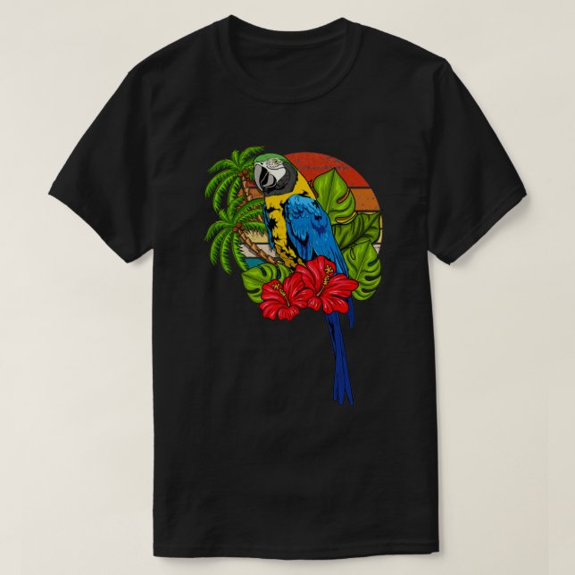 Papagei 59 2 T-Shirt (Design vorne)