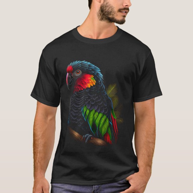 Papagei 8 T-Shirt (Vorderseite)