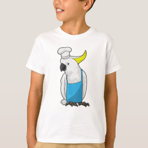 Papagei als Koch mit Kochmütze T-Shirt