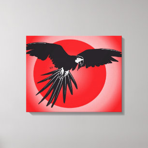 Papagei Ara Leinwanddruck