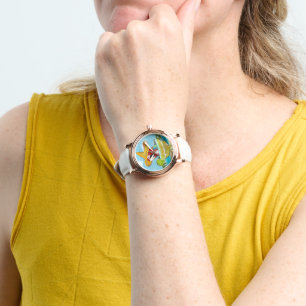 Papagei Armbanduhr