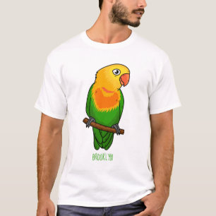 Papagei aus niedlichem Cartoon T-Shirt