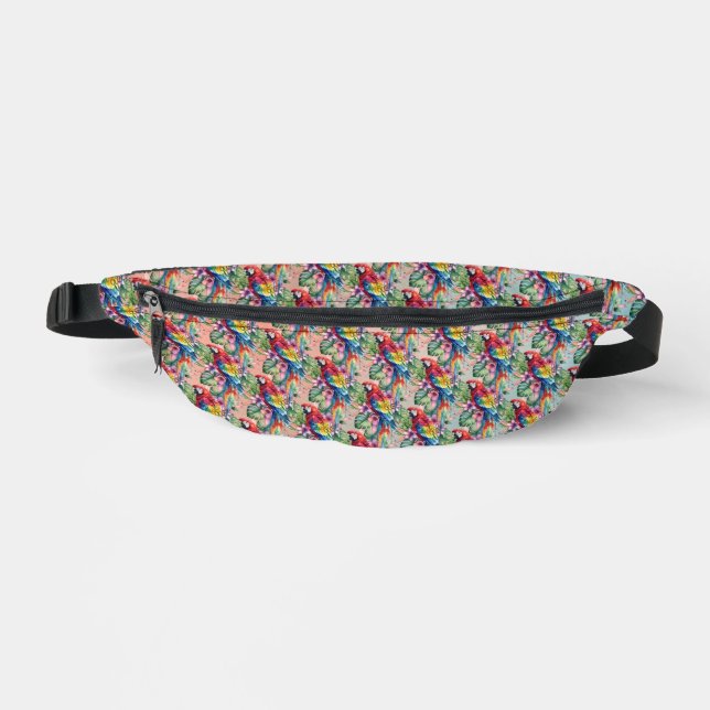 Papagei Bauchtasche (Vorderseite)
