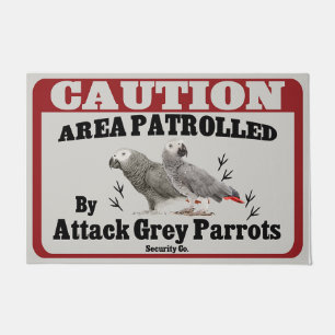 Papagei-Begrüßmatte, Papageienliebhaber, Sonnenpap Fußmatte