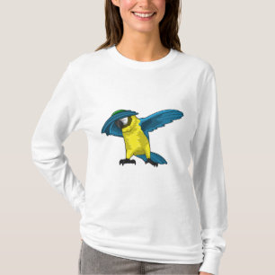 Papagei beim Hip Hop Dance Dab T-Shirt