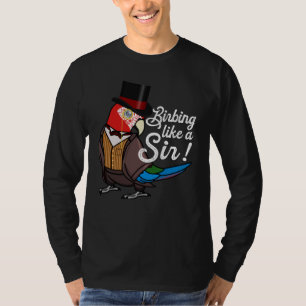 Papagei Birbing wie ein Sir I Green geflügelter Ar T-Shirt