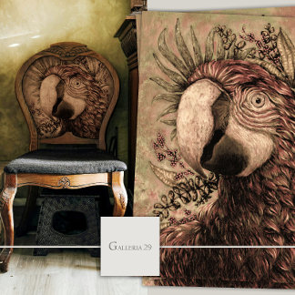 Papagei Bird Ephemere Seidenpapier