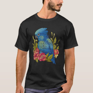 Papagei-Blume T-Shirt