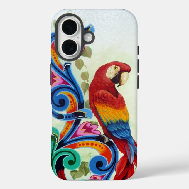 Papagei Case-Mate iPhone Hülle (Rückseite)