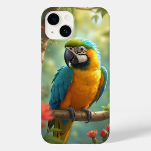 Papagei Case-Mate iPhone 14 Hülle