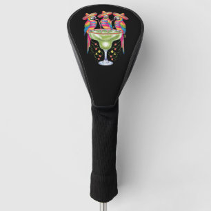 Papagei Cinco De Mayo Lustiger Trinkender Mexikani Golf Headcover