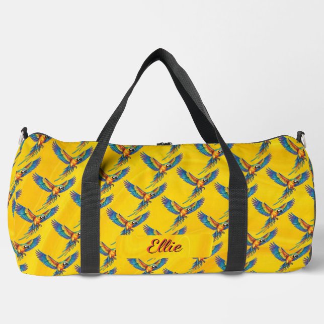 Papagei Duffle Bag (Vorderseite)
