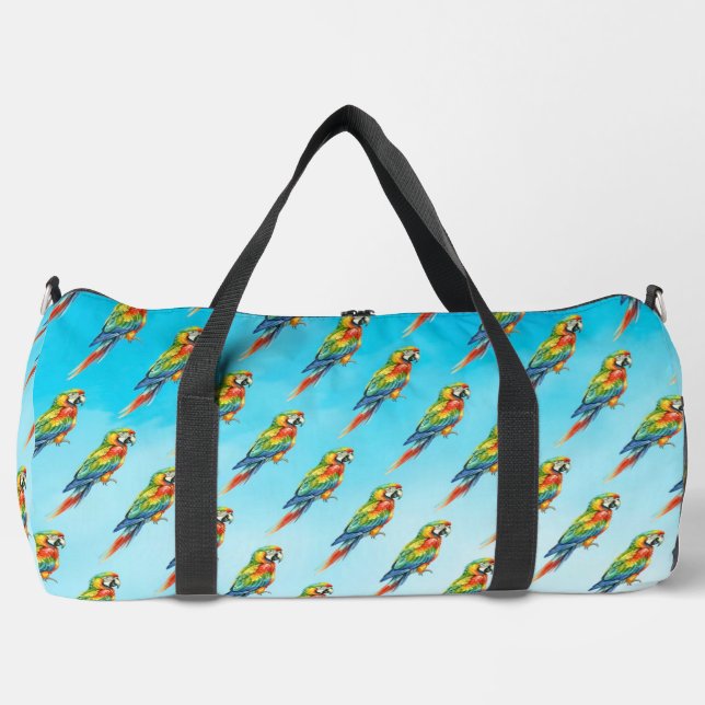 Papagei Duffle Bag (Vorderseite)
