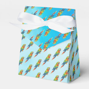 Papagei Geschenkschachtel