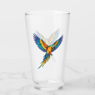 Papagei Glas
