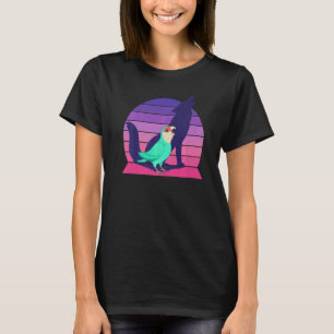 Papagei I Howling Wolf I schreiend Pfirsichpfirsic T-Shirt