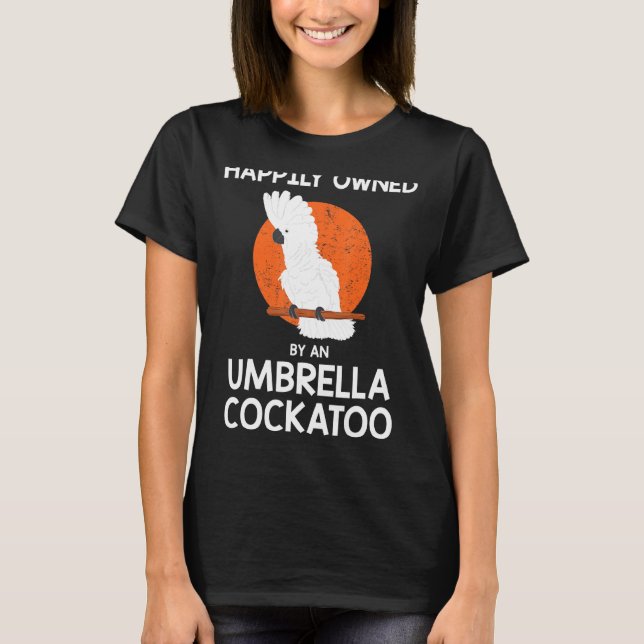 Papagei im Besitz eines Cocktails T-Shirt (Vorderseite)