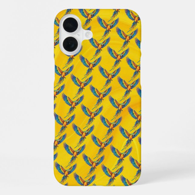Papagei iPhone Hülle (Rückseite)