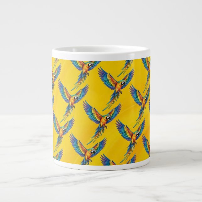 Papagei Jumbo-Tasse (Vorderseite)