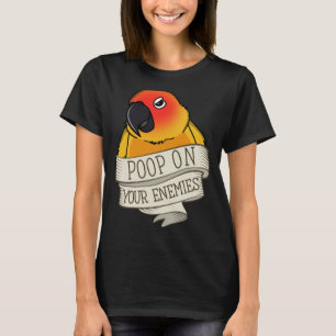 Papagei Kacke auf deinen Feinden, ich solle es beh T-Shirt
