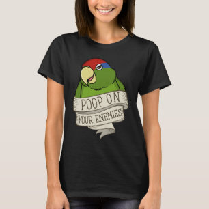Papagei Kackte auf deinen Feinden I mexikanisches T-Shirt