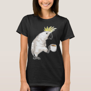 Papagei-Kaffee T-Shirt