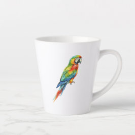 Papagei Milchtasse