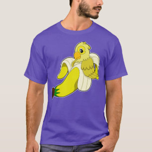 Papagei mit Banane T-Shirt