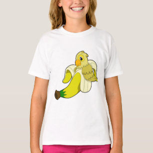 Papagei mit Banane T-Shirt