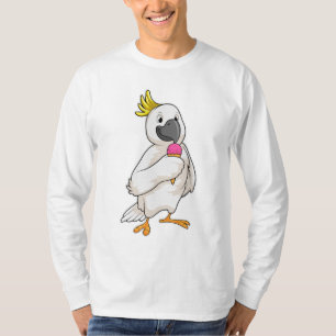 Papagei mit Waffeleis T-Shirt