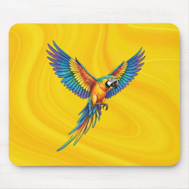 Papagei Mousepad (Vorne)