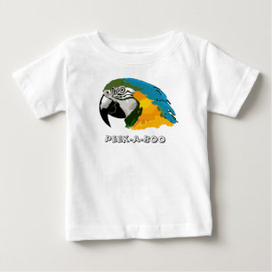 Papagei-Peek-a-Boo Baby T-shirt