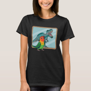 Papagei & Rex Spiegelung I Fischers Unzertrennlich T-Shirt