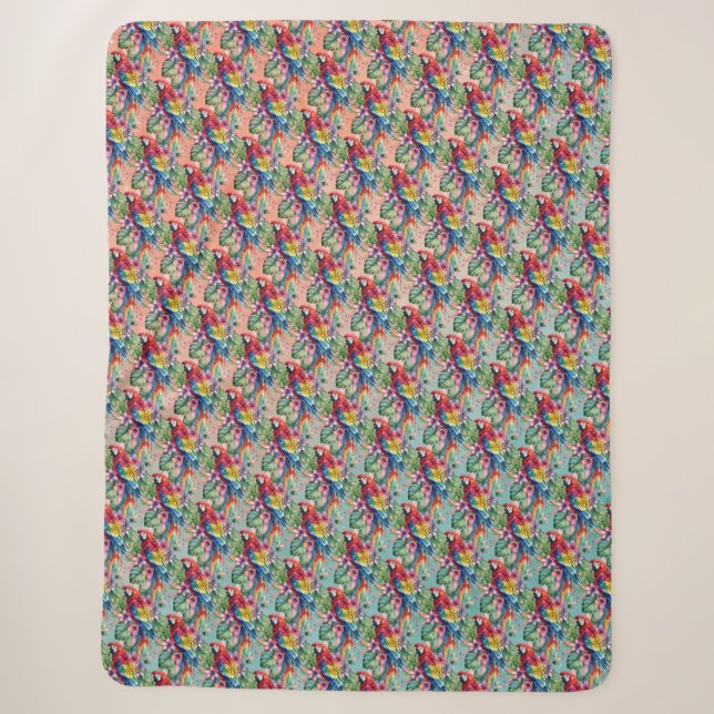 Papagei Sherpadecke (Vorderseite)