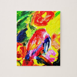 Papagei Sommerfreude Puzzle