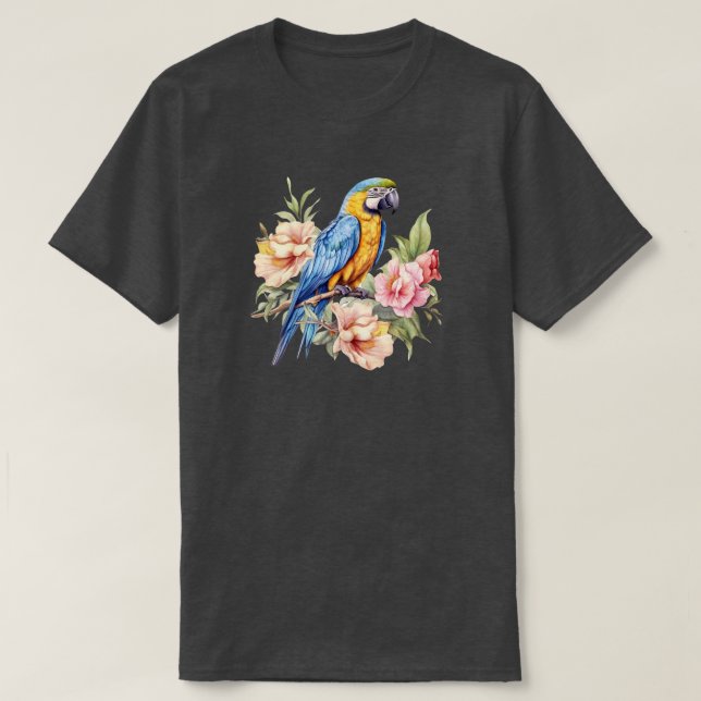 Papagei-T - Shirt (Design vorne)