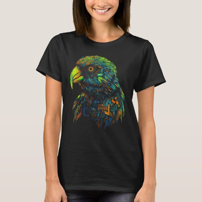 Papagei T-Shirt (Vorderseite)