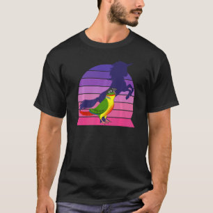 Papagei Unicorn I Schreie Gelbbeige T-Shirt
