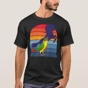 Papagei Unicorn I Schreie Gelbbeige T-Shirt