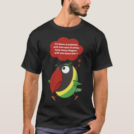 Papagei von Lovebird Pass auf deinen Finger auf! T T-Shirt