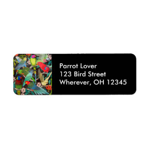 Papageien des World-II-Siegels