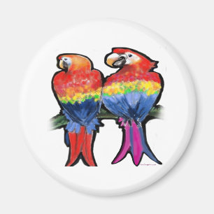 Papageien Magnet