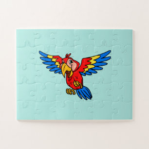 Papageien-Puzzle (30 übergroße Teile) Puzzle