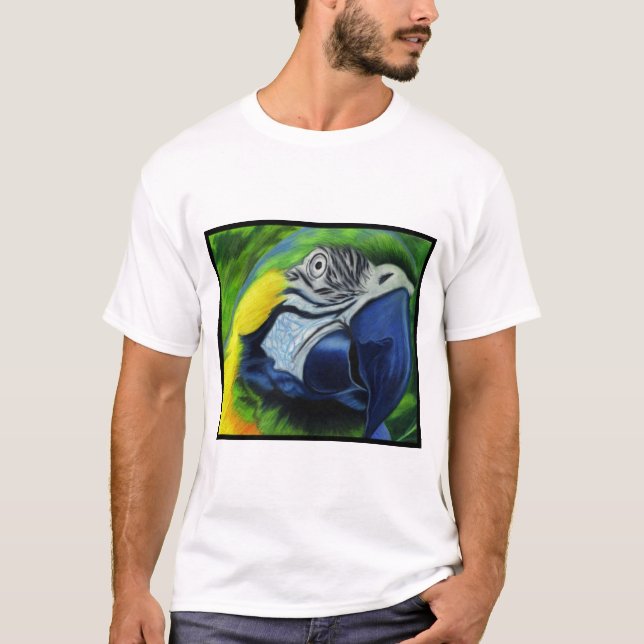 Papageien-Shirt T-Shirt (Vorderseite)