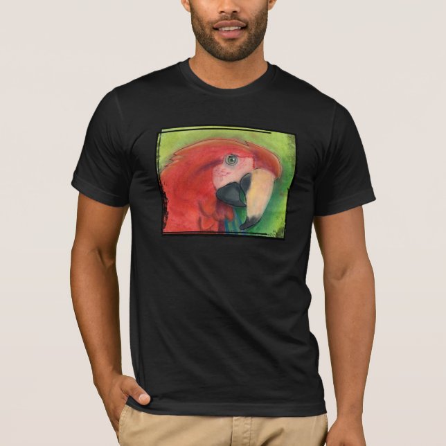 Papageien-Shirt T-Shirt (Vorderseite)