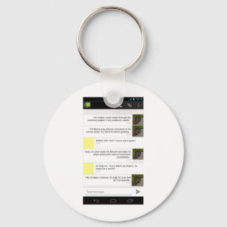 Papageien sind kleine Raptors Merch Schlüsselanhänger