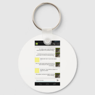 Papageien sind kleine Raubvögel Merch Schlüsselanhänger