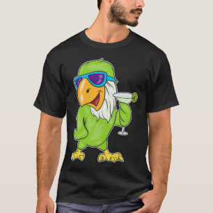 Papageien trinken margarita Hawaiianische Vögel Ge T-Shirt